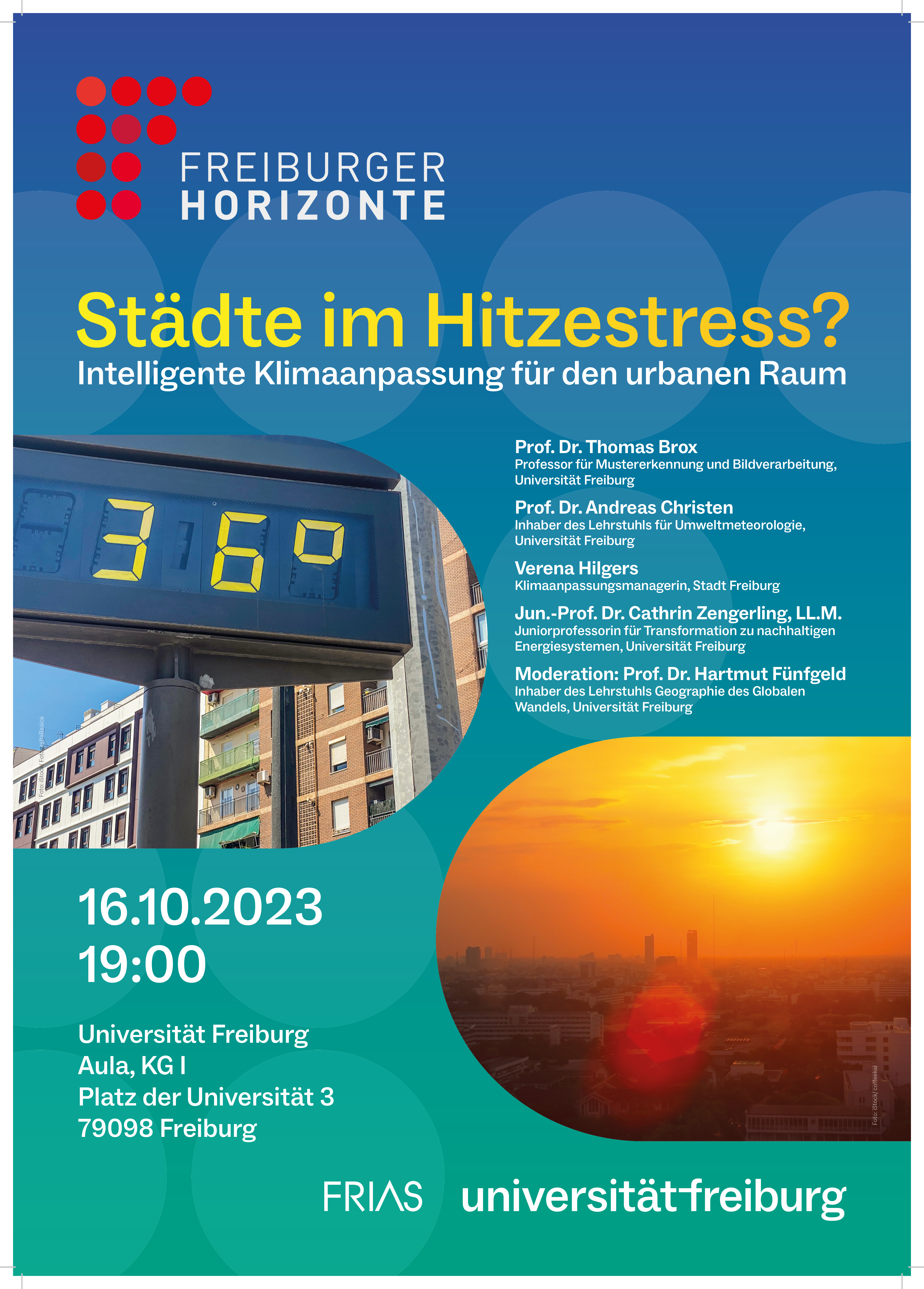 Freiburger Horizonte Städte im Hitzestress