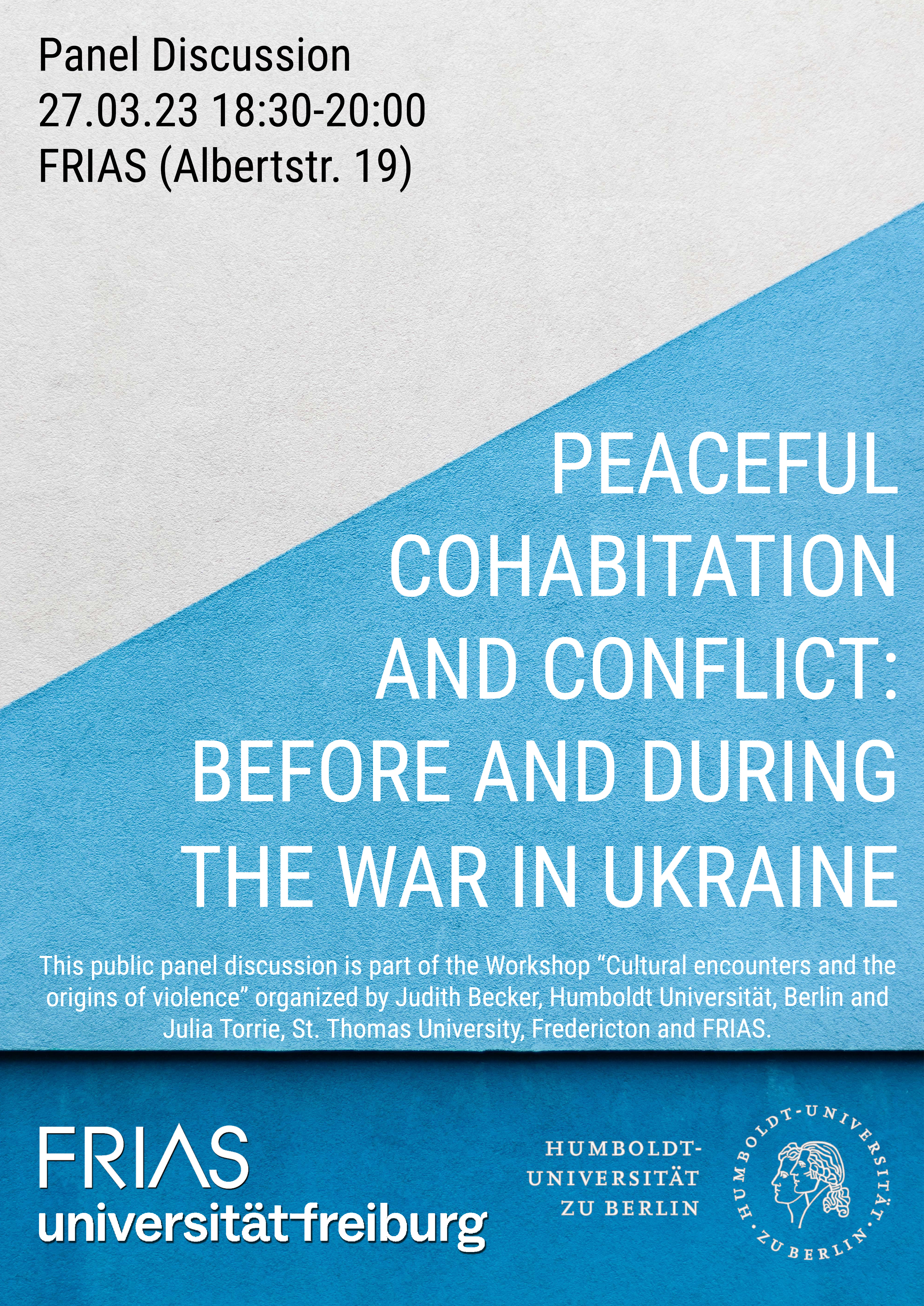 PEACEFUL COHABITATION AND CONFLICT