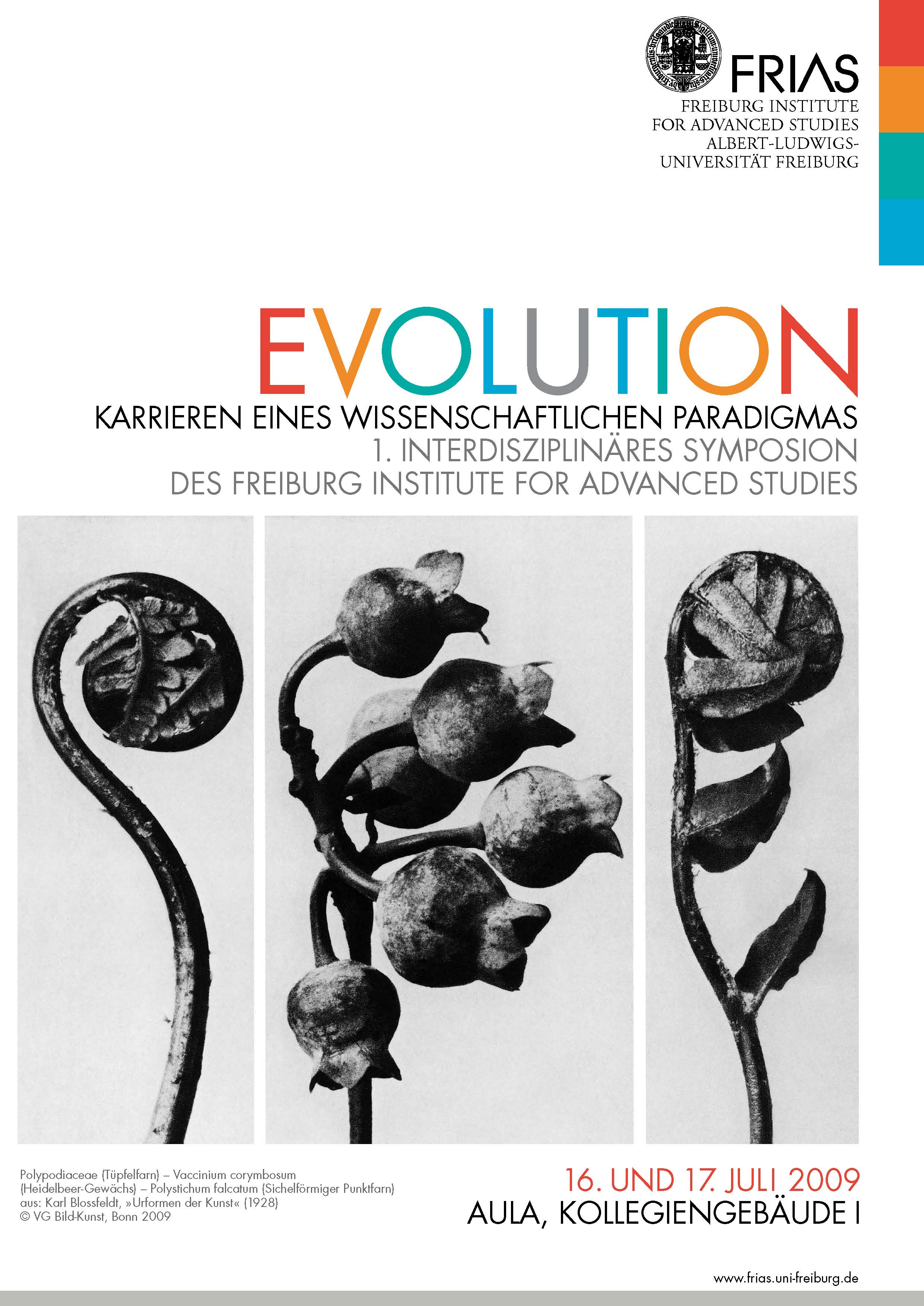 Videomitschnitte zum Symposion „Evolution: Karrieren eines wissenschaftlichen Paradigmas“ veröffentlicht
