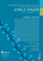 12. Hermann Staudinger Lecture mit Nobelpreisträger John E. Walker: "Energy and life"