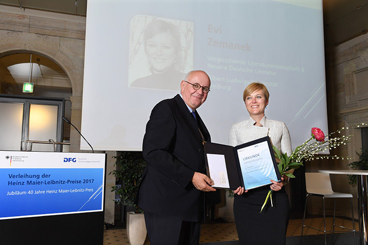 Heinz Maier-Leibnitz-Preis für Evi Zemanek