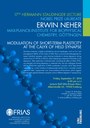 17th Hermann Staudinger Lecture with Nobel Laureate Erwin Neher: "Modulation of Short-Term Plasticity at the Calyx of Held Synapse"